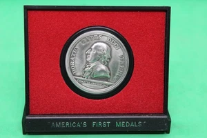 1973 America's First Medals - General Horatio Gates - Pewter in case - Picture 1 of 3