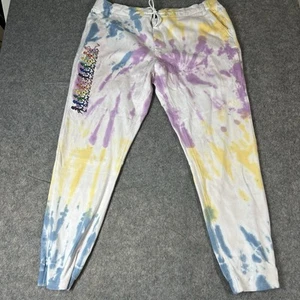 686 Men's Grateful Dead Everywhere Fleece Sweatpants 3XL Jogger Tie Dye - Picture 1 of 13