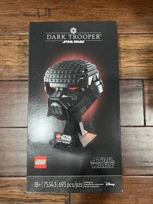 LEGO Brand Disney Star Wars: Dark Trooper Helmet New (75343) Factory Sealed - Image 1 of 4