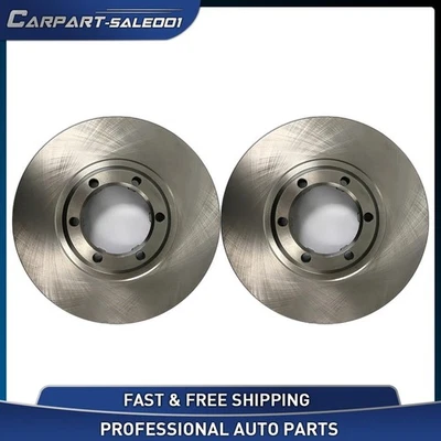 Rotores de freno de disco delanteros de 10,91" para Dodge Raider 1989 1987-1993 Dodge Ram 50 Foto 1 de 4