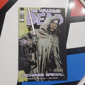 Walking Dead MICHONNE ESPECIAL #1 Charlie Adlard Firmado Alto Grado R - Imagen 1 de 5