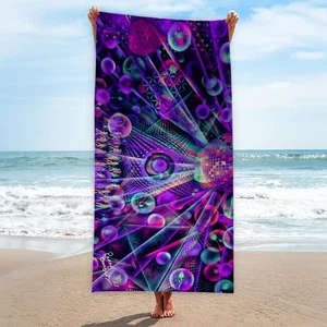 Penny Banger Disco Rave - Mikrofaser Strandtuch - 150cm x 75cm - Bild 1 von 9