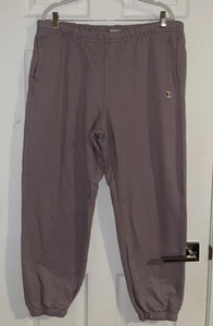 Champion Reverse Weave Jogginghose 2XL Lila Sweatpants Embroidered Logo Plum Y2K - Bild 1 von 9