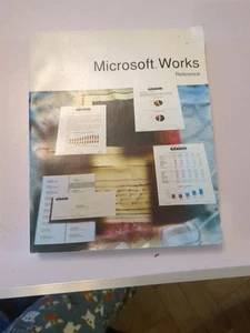 Vintage - Microsoft Works Reference Guide 1989 IBM Edition. From PS/1 model 2011 - Photo 1/6