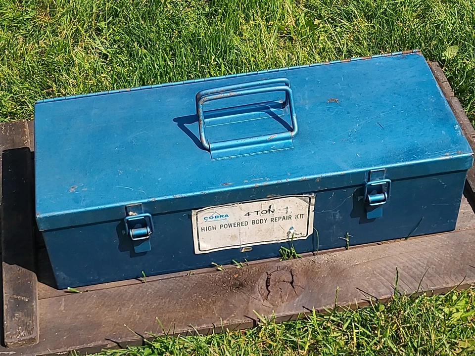 Reparación de carrocería hidráulica Cobra de 4 toneladas Porta Power FUNDA DE METAL OTC EE. UU. Foto 1 de 4