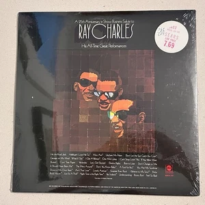 SEALED!! Ray Charles "25th Anniversary in Show Business Salute" 2X LP ABCH 731 - Picture 1 of 6