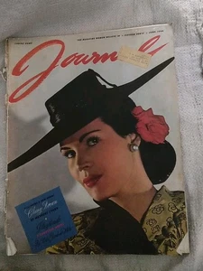 Ladies Home Journal June 1944 Old Magazine Americana Vintage Homemaking - Foto 1 di 4