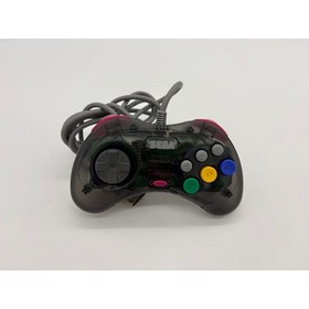 Clear Black Controller Cool Pad HSS-0101 for Sega Saturn