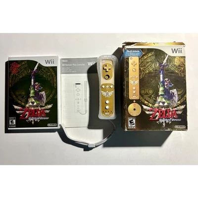 Legend of Zelda Skyward Sword Limited Edition w/Gold Remote (Wii) Sealed Game🔥 - Image 1 of 4