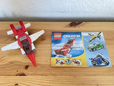 LEGO Creator 6741 3in1 Mini Düsenjet mit Anleitung 100% vollständig - Bild 1 von 4
