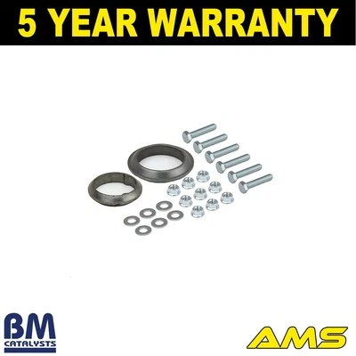 Kit de montaje de tubo de escape delantero izquierdo BM para Audi Cabriolet 1994-2000 2.6 2.8 Foto 1 de 4