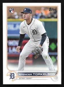 2022 Topps #658 Spencer Torkelson RC COMPLETE SET PHOTO VARIATION Rookie Card - Picture 1 of 2