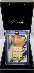 2025 Pieces Of The Past Royalty Mother Teresa Hand Written Document Relic RARE - Bild 1 von 2