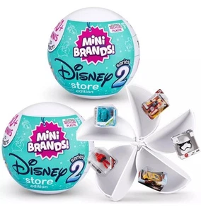 Mini Marken Disney Store Serie 2 Mystery Kapsel Sammler Spielzeug (2 Stück) Zuru - Bild 1 von 6