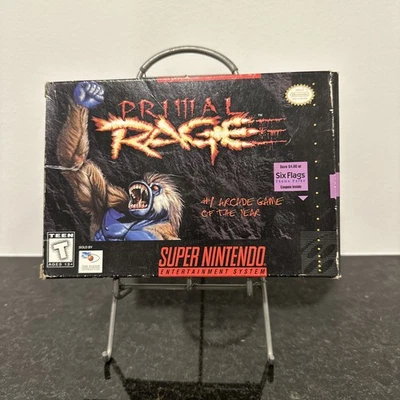 Primal Rage - Super Nintendo SNES - Game, Box No Manual - Image 1 of 4