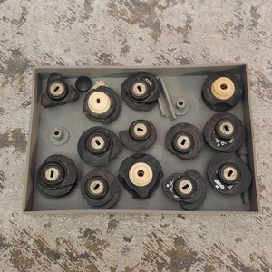 Vintage Necchi Sewing Machine Design Cams Accessories Parts Italy - Foto 1 di 8