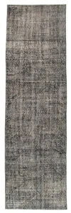 Vintage Hand-knotted Runner Rug 2'8" x 8'11" Traditional Wool Carpet - Picture 1 of 9