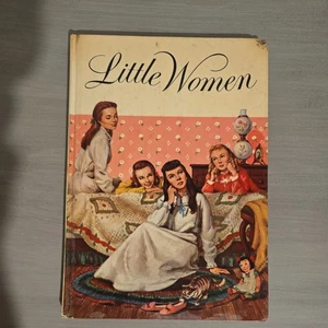 LITTLE WOMEN (1956) Golden Picture Classic Comic Book Style Artwork Album VG+ - Bild 1 von 10