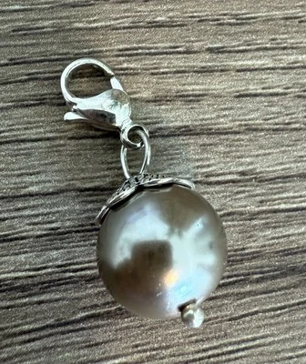 Búho Origami NUEVO Perla Tostada Cuelga Dije Joyería Collar Pulseras Foto 1 de 4