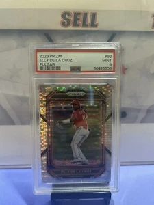 2023 Panini Prizm - Pulsar Prizm #92 Elly De La Cruz (RC) REDS - Picture 1 of 2