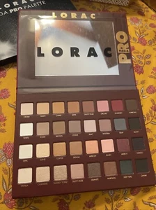 LORAC MEGA PRO Palette 32 Shade Eyeshadow Palette Limited Edition 100% Auth Bnib - Picture 1 of 10
