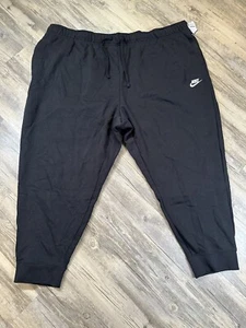 Nike Joggers Sportswear Club Felpa in Pile Donna 3X DV5085-010 Nero - Foto 1 di 9