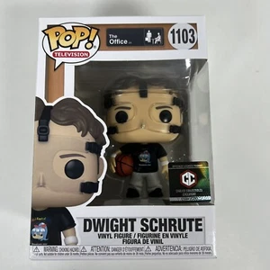 FUNKO POP DWIGHT SCHRUTE BASKETBALL THE OFFICE #1103 CHALICE EXCLUSIVE - Picture 1 of 6