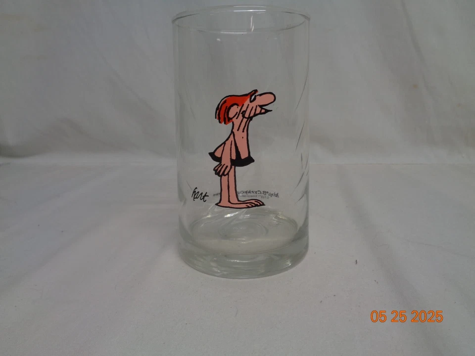 VTG 1981 Arby’s B.C. Comics Ice Age Collector Series Drinking Glass Johnny Hart - Image 1 of 1