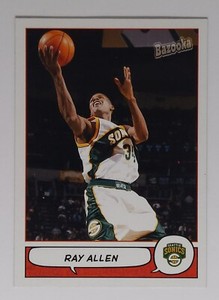 2004-05 Topps Bazooka Basketball #61 Ray Allen Seattle Supersonics