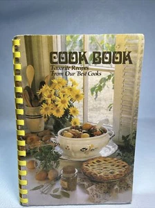 Vintage Cookbook 1986 favorite recipes form our best cooks spiral bound - Imagen 1 de 8