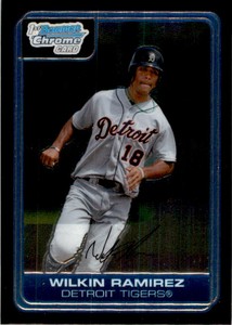 2006 Bowman Chrome Wilkin Ramirez Detroit Tigers #BC79