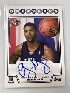 O.J. Mayo NBA Rookie Photo Shoot Topps Memphis Grizzlies RP-OJM - Picture 1 of 2