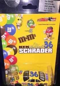 Ken Schrader 2002 1/64 #36 M&M's Nascar Pontiac Grand Prix Collectors Stock Car - Picture 1 of 1