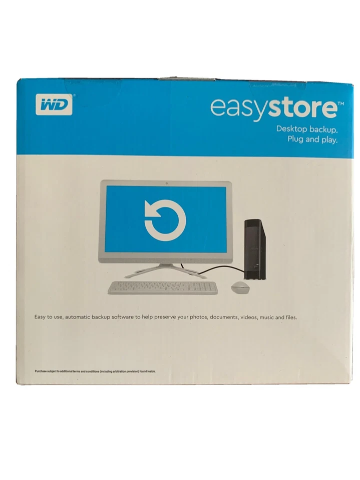 WD EASYSTORE DESKTOP BACKUP 14TB  - Image 1 of 4