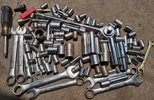 Mixed Sockets Ratchet Wrenches Lot Over 100 pcs - Picture 1 of 6