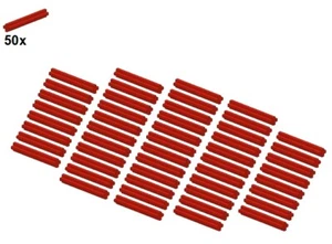LEGO® - Technic Small Parts - Axles - 3705-01 - Länge4 (50Stk) - Achse - Rot - Picture 1 of 1