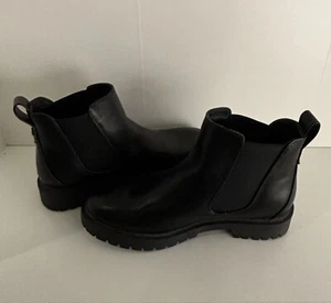 DREAM PAIRS Women's Black Boots Chelsea Ankle Booties Shoes, Size 7.5 - Picture 1 of 9