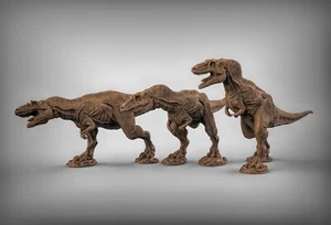 Alioramus(x3)/Dinosaurs/Dungeons and Dragons/Lizardmen/Duncan Shadows - Picture 1 of 4