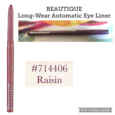 Beautique Long-Wear Automatic Eyeliner #714406 Raisin -  0.01oz - SEALED - Image 1 of 4