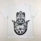 Forever 21 Namaste Hand Graphic T-Shirt