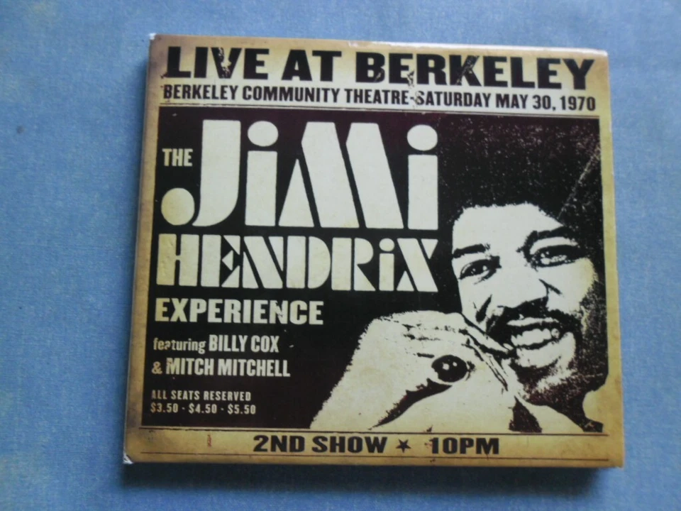 JIMI HENDRIX EXPERIENCE -- LIVE AT BERKELEY 1970 - 2ND SHOW -- (2003) -- CD - Bild 1 von 4