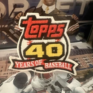 Topps 40 Years of Baseball Patch - Bild 1 von 2
