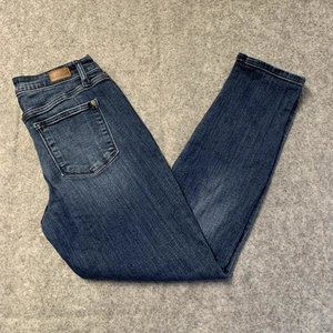 Jeans Judy Blue para mujer 9/29 calce ajustado azul recto elástico - Imagen 1 de 22