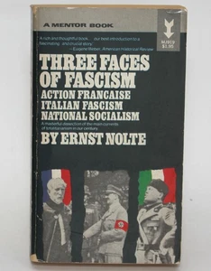 THREE FACES OF FASCISM by Ernst Nolte Mentor 1969 1st Print Vintage PB Hitler - Picture 1 of 7