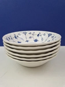 CHURCHILL FINLANDIA 6¼" dessert cereal bowls x 6 - Picture 1 of 4
