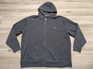 Polo Ralph Lauren Herren schwarz Full Zip Hoodie Jacke Größe 3XLT - Bild 1 von 8