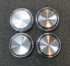 1968-69 Mustang & Torino Original/Used Standard Styled Steel Wheel Hub Caps - Picture 1 of 8