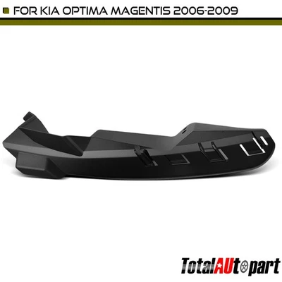Soporte de parachoques de plástico negro para Kia Optima Magentis pasajero delantero lado superior Foto 1 de 4