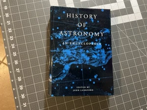 History of Astronomy: An Encyclopedia, Garland Encyclopedias, 1997 HC Ex Library - Imagen 1 de 10