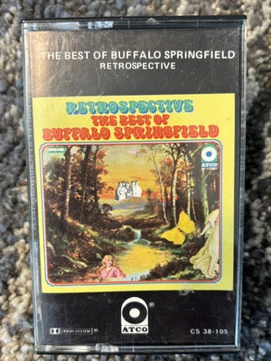 The Best Of Buffalo Springfield Retrospective Cassette Tape (Atco 1969) VG - Image 1 of 4